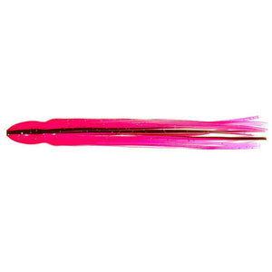 Solid Pink Lure Replacement Skirt - Hand Made Tackle